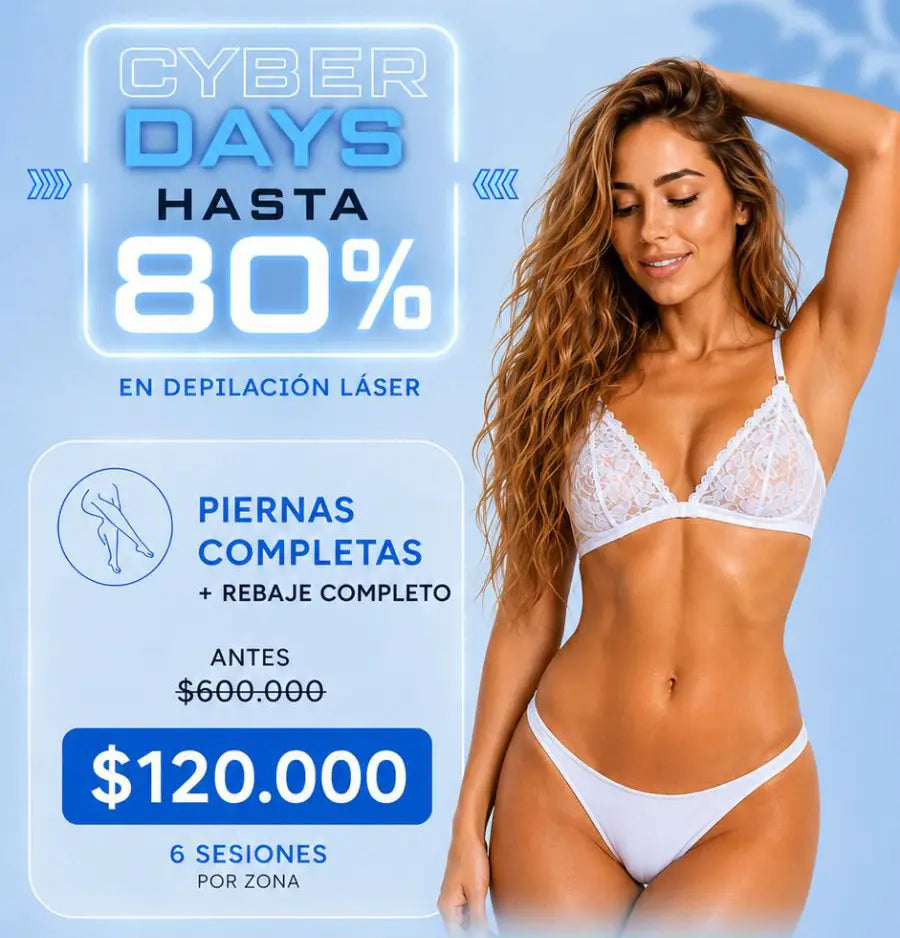 PACK PIERNAS COMPLETAS + REBAJE COMPLETO - 6 SESIONES